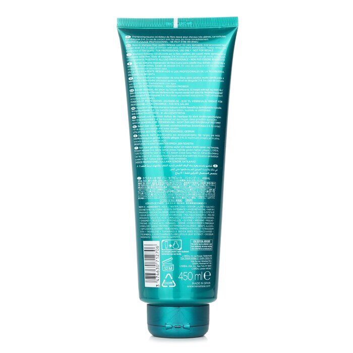 Resistance Bain Therapiste Balm-In -Shampoo Fiber Quality Renewal Care (For Very Damage Over-Porcessed Hair) 450ml
