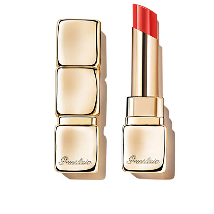 Guerlain Kisskiss Shine Bloom Lipstick - 519 Floral Brick 3.2g