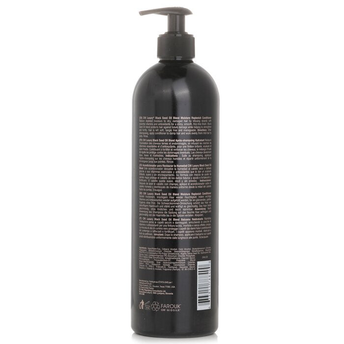 CHI Luxury Black Seed Oil Moisture Replenish Conditioner 739ml