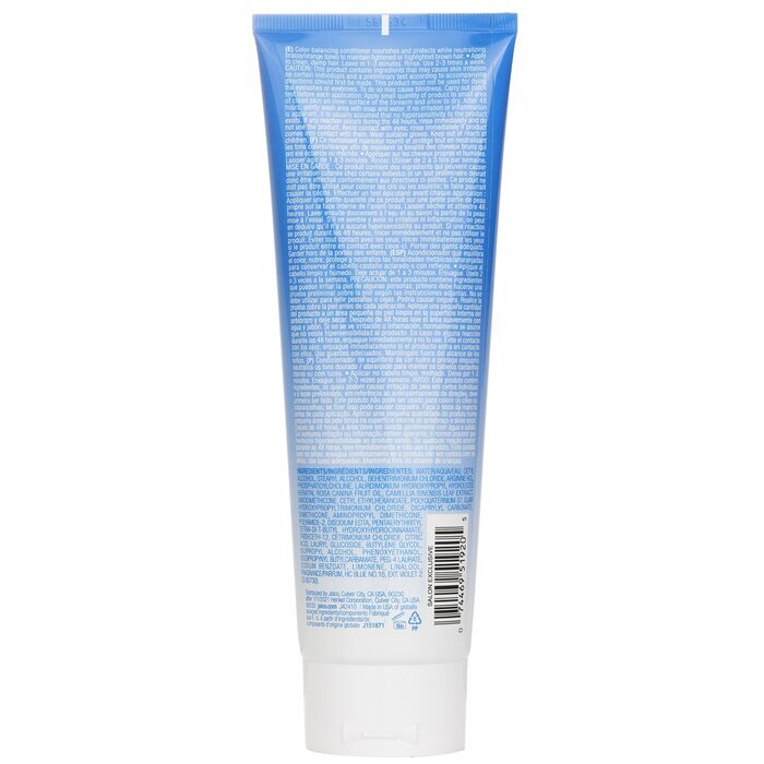 Joico Color Balance Blue Conditioner (Eliminates Brassy/Orange Tones in Lightened Brown Hair) 250ml/ 8.5oz