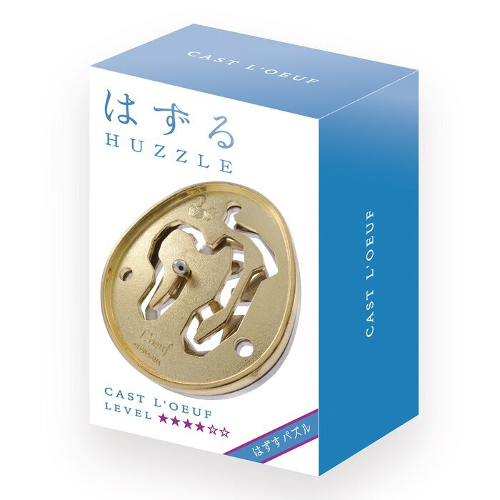 Broadway Toys Hanayama |L���oeuf Hanayama Metal Brainteaser Puzzle Mensa Rated Level 4 75*119*45 mm