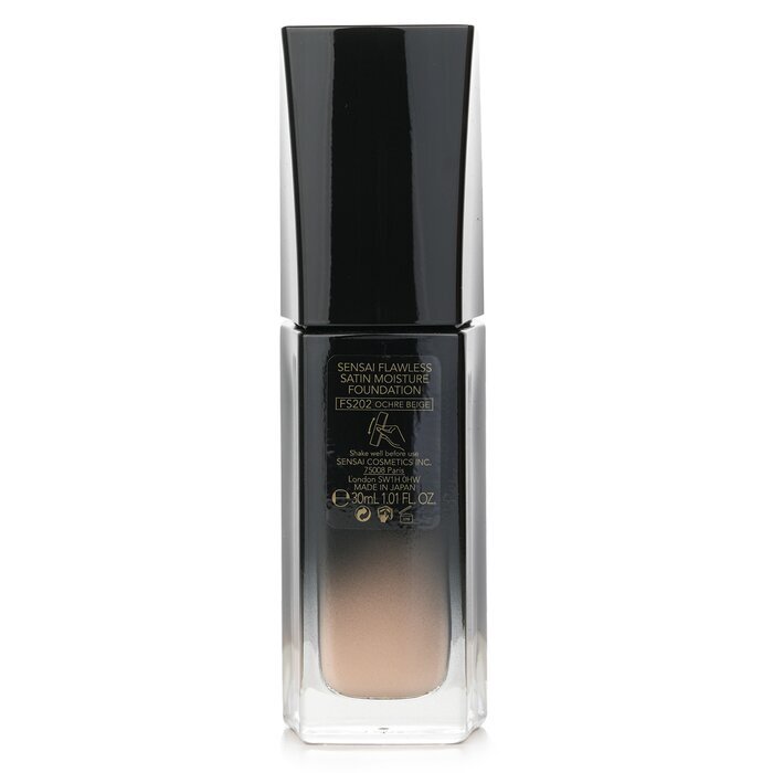 Kanebo Sensai Flawless Satin Moisture Foundation SPF 25 - FS202 Ochre Beige 30ml
