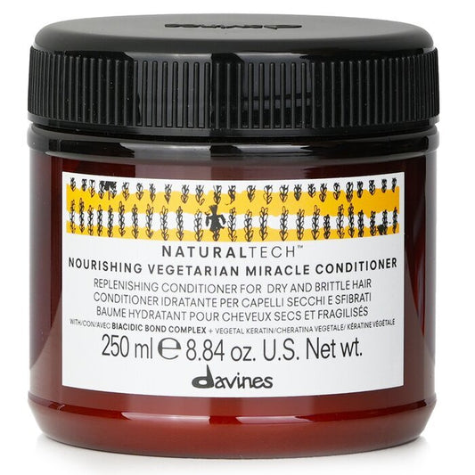 Davines Natural Tech Nourishing Vegetarian Miracle Conditioner (For Dry, Brittle Hair) 250ml
