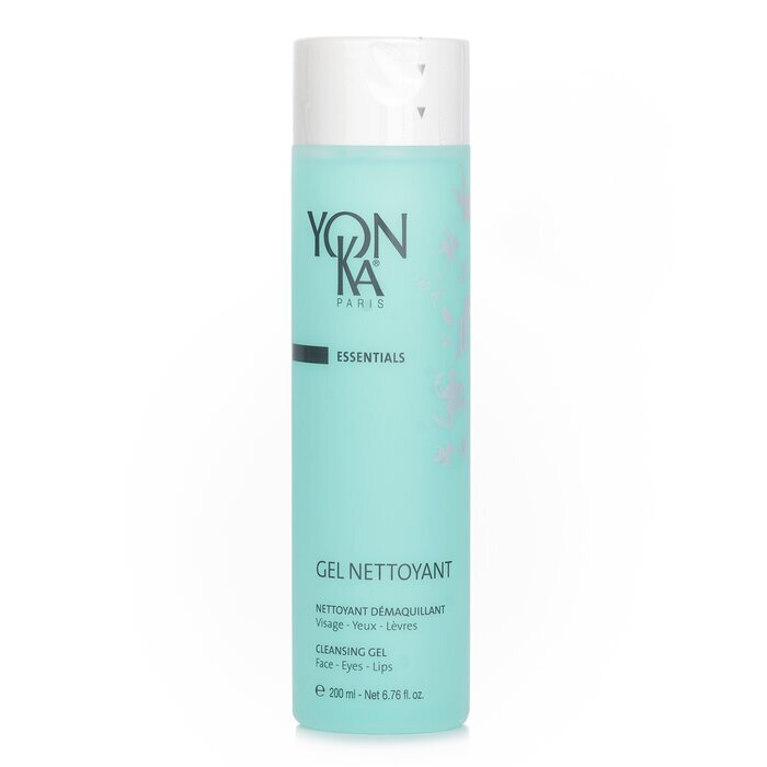Yonka Essentials Cleansing Gel With Iris - Face, Eyes & Lips 200ml