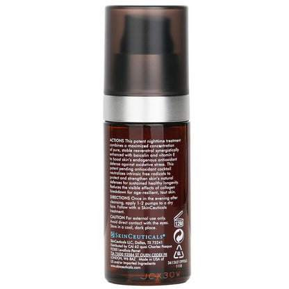 Skin Ceuticals Resveratrol B E Antioxidant Night Concentrate (Exp. Date 30 Nov 2026) 30ml