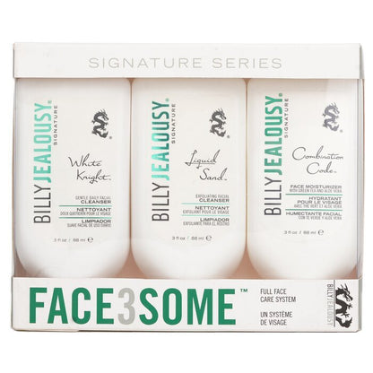Face3Some Kit: Face Moisturizer + Exfoliating Facial Cleanser + Gentle Daily Facial Cleanser 3pcs 88ml