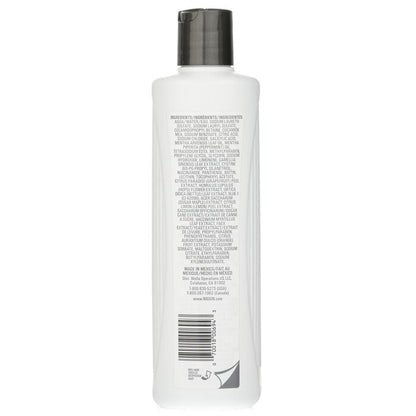 Nioxin Derma Purifying System 1 Cleanser Shampoo (Natural Hair, Light Thinning) 300ml