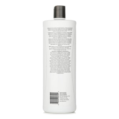 Nioxin Derma Purifying System 2 Cleanser Shampoo (Natural Hair, Progressed Thinning) 1000ml