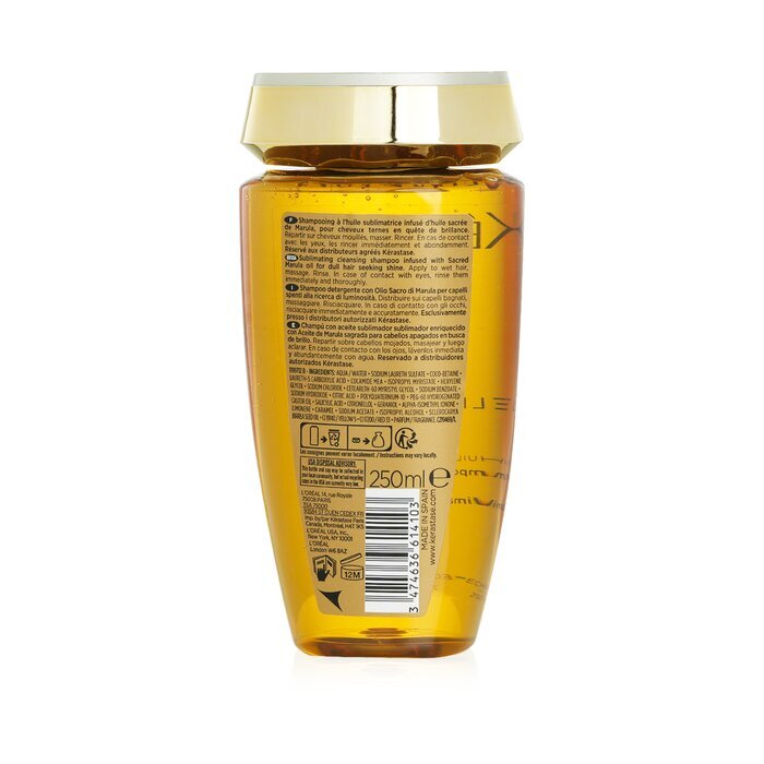Kerastase Elixir Ultime Le Bain Sublimating Oil Infused Shampoo (Dull Hair) 250ml
