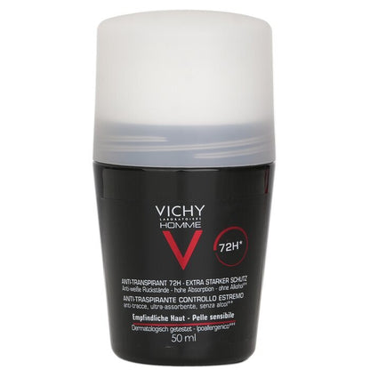 Vichy Homme 72H* Extreme-Control Anti Perspirant Roll-On (For Sensitive Skin) 50ml