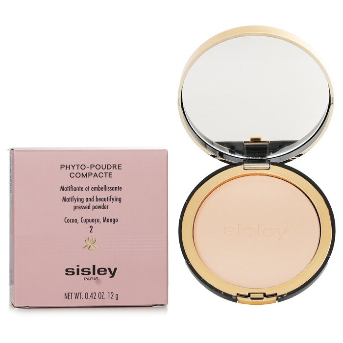 Sisley Phyto Poudre Compacte Matifying and Beautifying Pressed Powder -  2 Natural 12g
