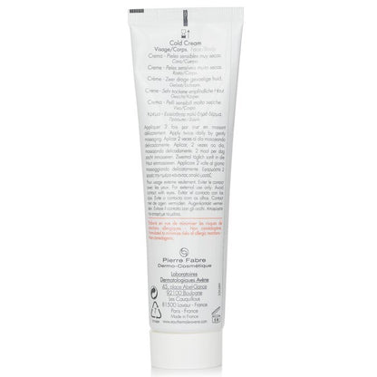 Avene Cold Cream - For Very Dry Sensitive Skin 100ml