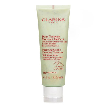 Clarins Purifying Gentle Foaming Cleanser with Alpine Herbs & Meadowsweet Extracts - Combination to Oily Skin 125ml