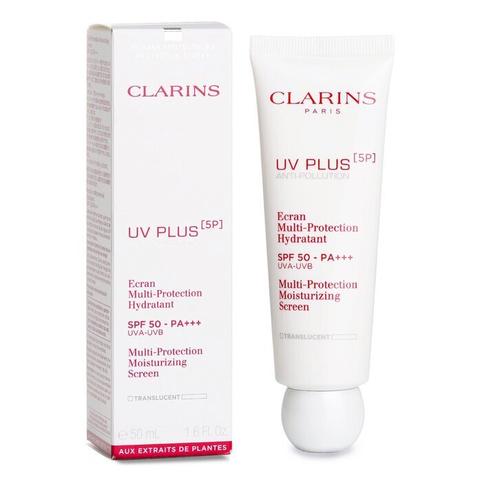 Clarins UV Plus [5P] Anti-Pollution Multi-Protection Moisturizing Screen SPF 50 - Translucent 50ml
