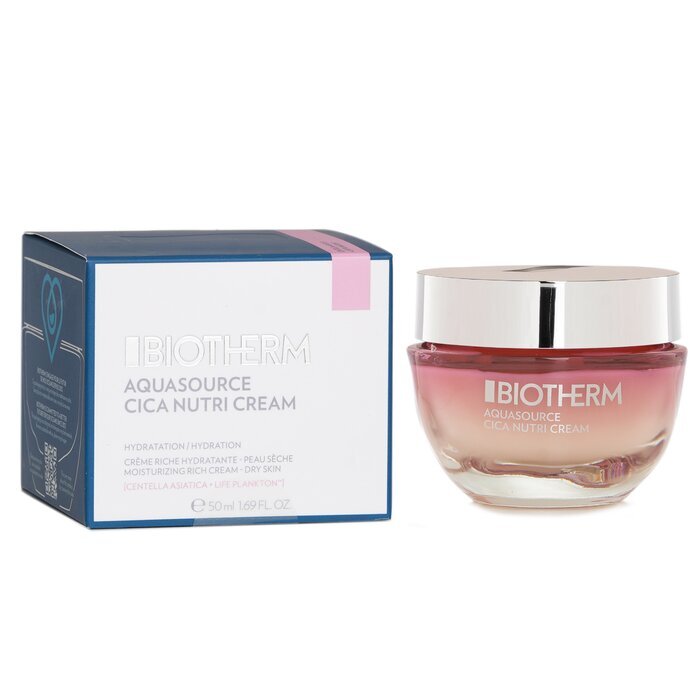 Biotherm Aquasource Cica Nutri Cream - For Dry Skin 50ml