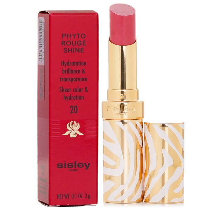 Sisley Phyto Rouge Shine Hydrating Glossy Lipstick -  20 Sheer Petal 3g