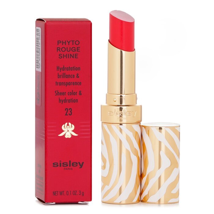 Sisley Phyto Rouge Shine Hydrating Glossy Lipstick -  23 Sheer Flamingo 3g