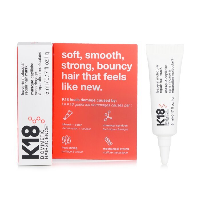 K18 Leave-In Molecular Repair Hair Mask 5ml