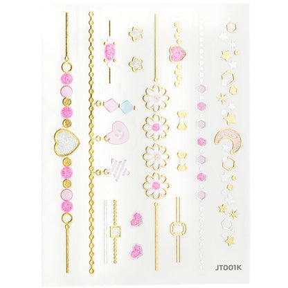 April Korea Princess Jewel Body Sticker -  JT001K 1pc