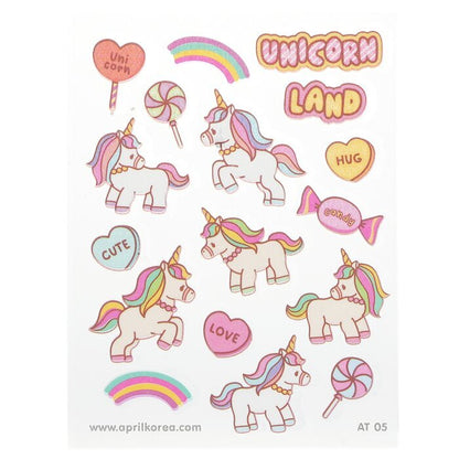 April Korea April Body Sticker -  AT 05 1pc