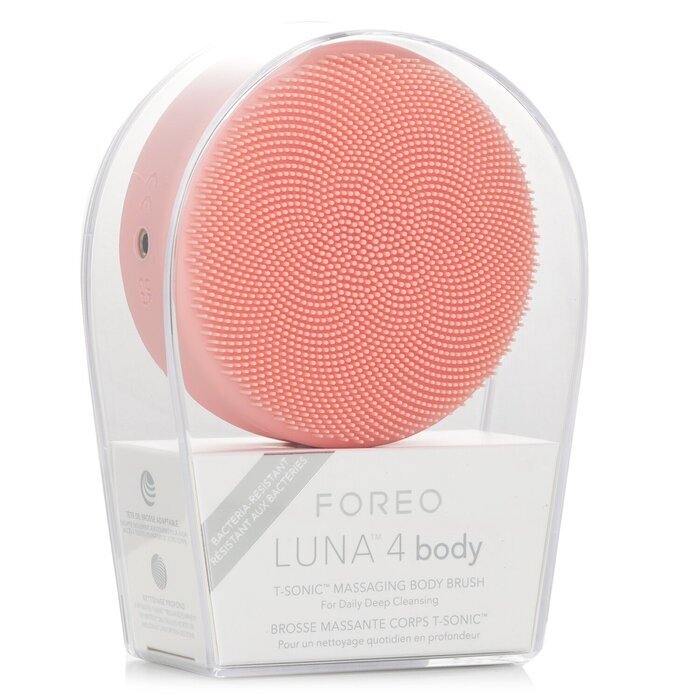 FOREO Luna 4 Body Massaging Body Brush -  Peach Perfect 1pcs