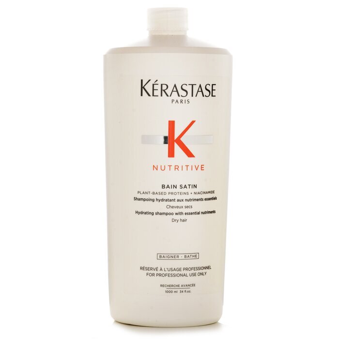Kerastase Nutritive Bain Satin Hydrating Shampoo With Essential Nutriments (Dry Hair) 1000ml