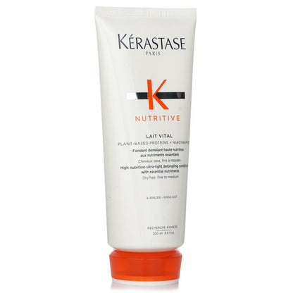 Kerastase Nutritive Lait Vital High Nutrition Ultra-Light Detangling Conditioner (Dry Hair, Fine to Medium) 200ml