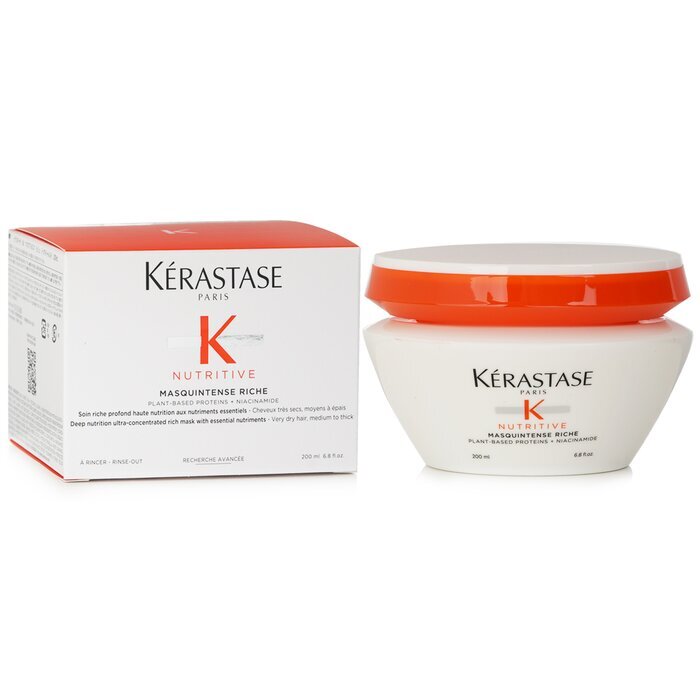 Kerastase Nutritive Masquintense Riche Deep Nutrition Ultra Concentrated Rich Mask With Essential Nutriments 200ml