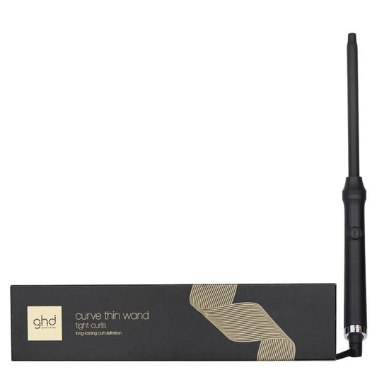 GHD Curve Thin Wand Tight Curls Hair Curlers -  Black 1pc