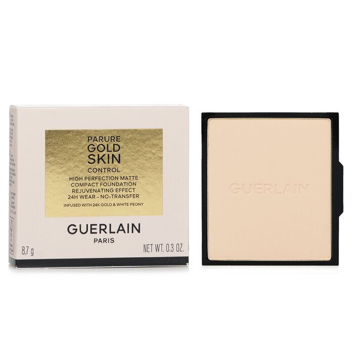 Guerlain Parure Gold Skin Control High Perfection Matte Compact Foundation Refill -  0N Neutral 8.7g