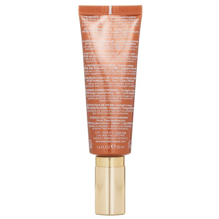 Lancaster Infinite Bronze Sunlight Cream SPF 30 light/Medium Shade 50ml