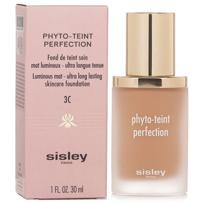Sisley Phyto Teint Perfection Luminous Mat-Ultra Long Lasting Skincare Foundation -  3C Natural 30ml