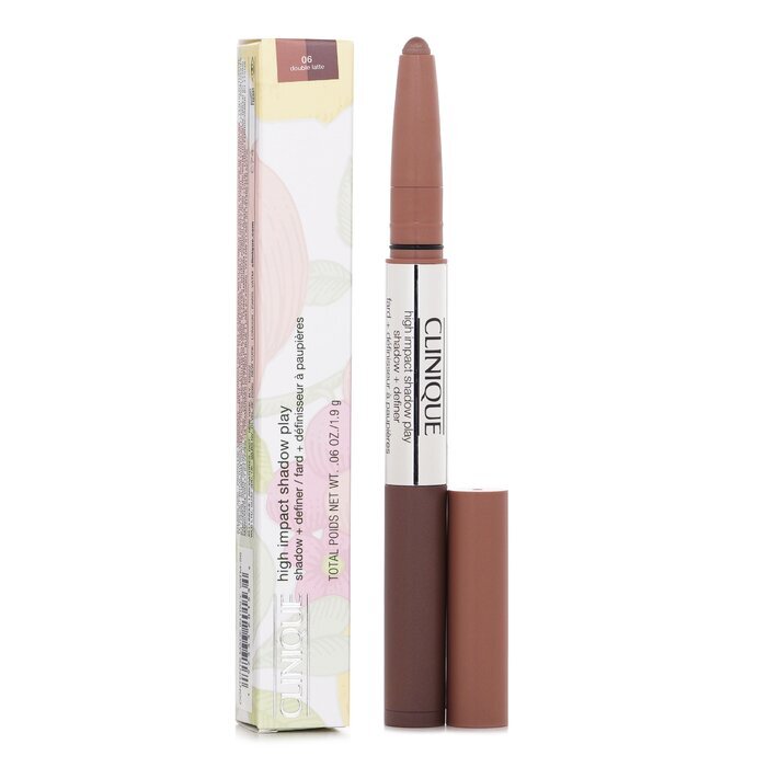 Clinique High Impact Shadow Play™ Shadow + Definer -  06 Double Latte 1.9g