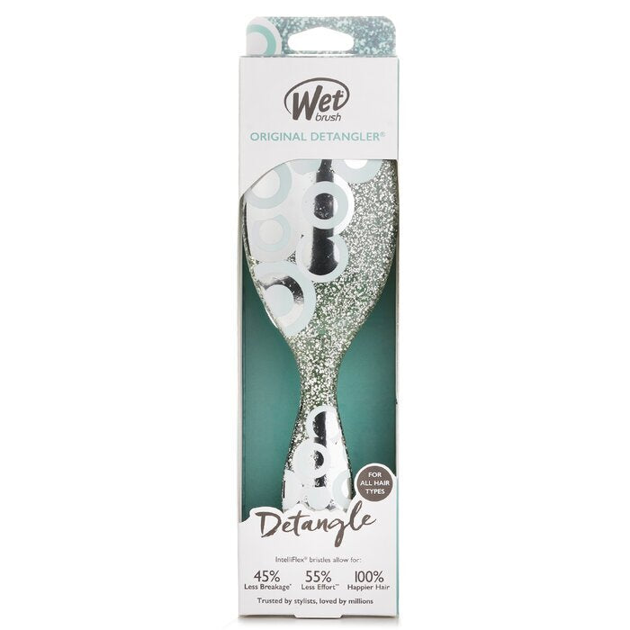 Wet Brush Original Detangler Groovy Disco Teal Hair Brush 1pc