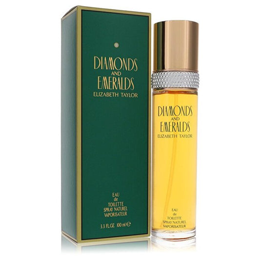 Elizabeth Taylor Diamonds & Emeralds Eau De Toilette Spray 100ml/3.3oz