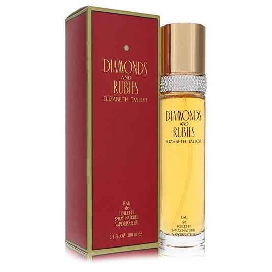 Elizabeth Taylor Diamonds & Rubies Eau De Toilette Spray 100ml/3.4oz
