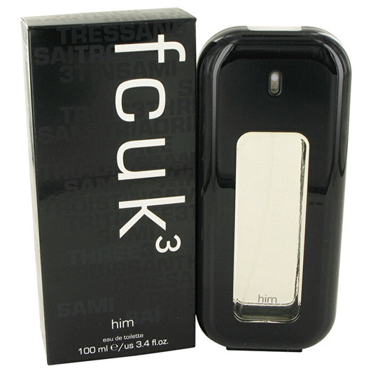 French Connection Fcuk 3 Eau De Toilette Spray 100ml/3.4oz
