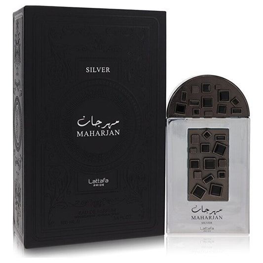Lattafa Pride Maharjan Silver Eau De Parfum Spray (Unisex) 100ml/3.4oz